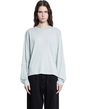 6397 Seamed Perfect Long Sleeve Tee - Grey