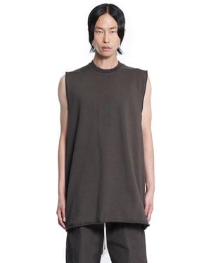 Rick Owens Concordians Jumbo Sleeveless T - Grey