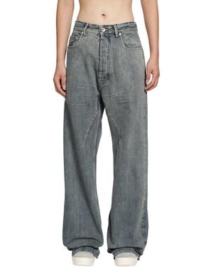 Rick Owens Tower Geth Jeans - Grey