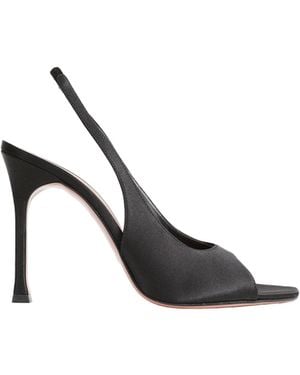AMINA MUADDI Alexa Sling Slippers 105 - Black