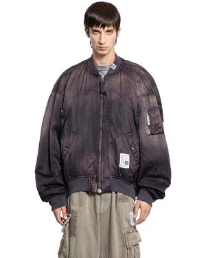Maison Mihara Yasuhiro Aged Flight Bomber - Black