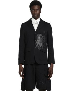 Comme des Garçons Cotton Jacket - Black