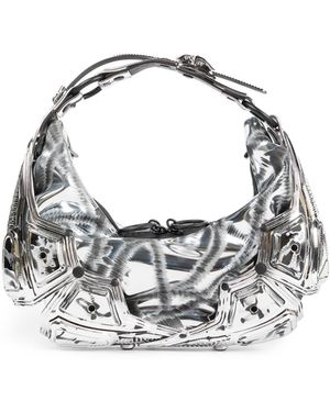Innerraum Module M02_Small Half Moon Bag - Metallic