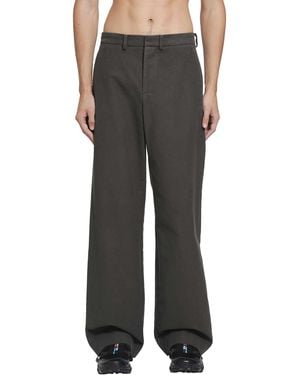 Rier Cotton Pants - Gray