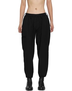 Yohji Yamamoto Re Rib Single Welt Pocket Pants - Black