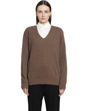 The Row Phef Sweater - Brown