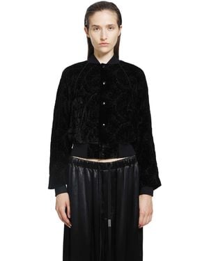 Ann Demeulemeester Arya Bomber - Black