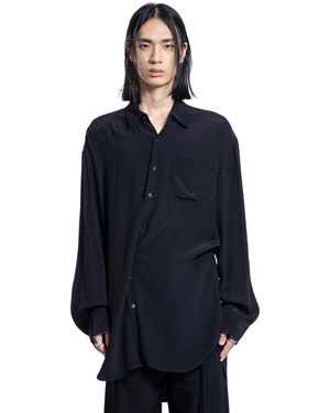 Ann Demeulemeester Mark High Comfort Shirt - Blue