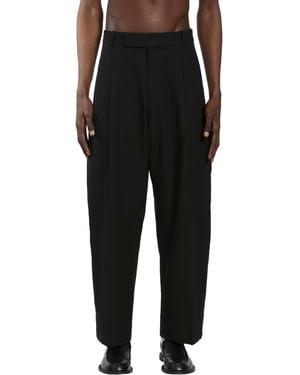 Studio Nicholson Curved Trousers - Black