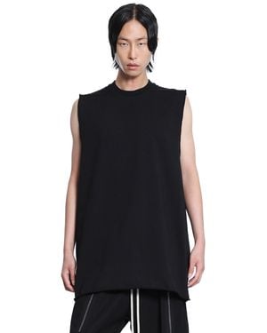 【送料&関税込】Rick Owens Basic Sleeveless T T-shirt Rick Owens Sleeveless t-shirts for Men | Online Sale up to