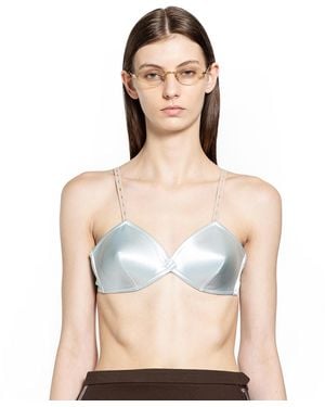 Miu Miu Satin Bra - Blue