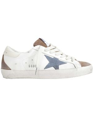Golden Goose Super-Star Trainers - Metallic