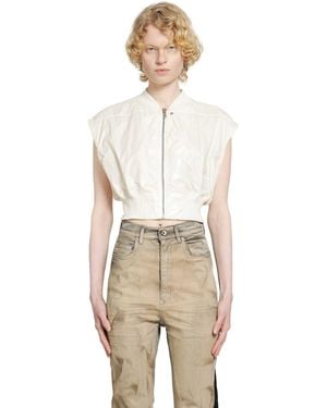 Rick Owens Temple Taitlin Bomber - Natural
