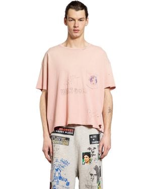 Paly Hollywood Rehab Romance Pocket Tee - Pink