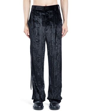 Ann Demeulemeester Leon Trousers - Blue