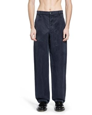 Massimo Osti Studio Nylon Silk Chinos - Blue