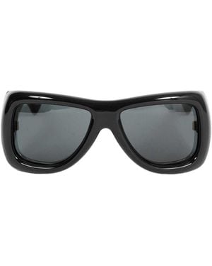 Saint Laurent Sl 902 Howl Oversized Sunglasses - Black