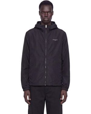 Givenchy Regular Fit Windbreaker - Blue