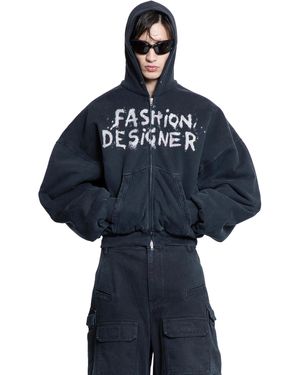 【BALENCIAGA】Key Crest Molleton Archetype ジップフーディ Balenciaga Fruity Zip-Up Regular Fit Hoodie | Saks Fifth Avenue