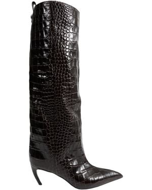 The Attico Lea Boots - Black