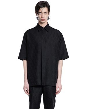 Fendi Linen Shirt - Black