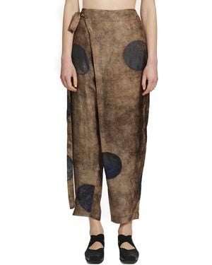 Uma Wang Paetyn Pants - Brown