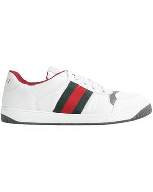 Gucci Screener Trainer - White
