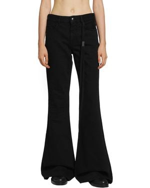 Ann Demeulemeester Toos Slim Bootcut Jeans - Black