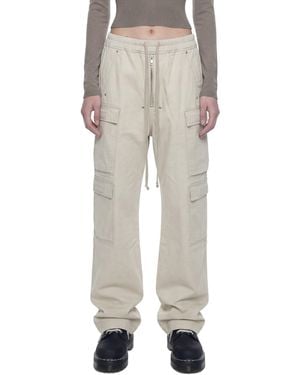 Rick Owens Temple Double Cargo Jumbo Belas - Natural