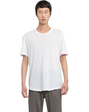 James Perse Clear Jersey Crew T-Shirt - White
