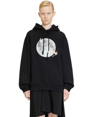 Loewe Sweatshirts - Black