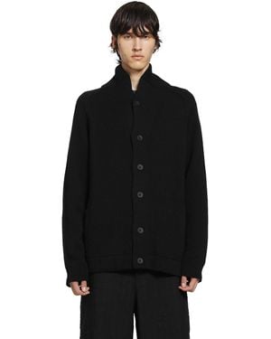 Transit Wool Cashmere Cardigan - Black