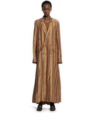 Uma Wang Camelot Coat - Brown