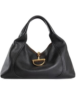 Gucci Softbit Maxi Shoulder Bag - Black