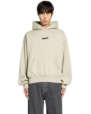 Fear Of God Felpa Con Cappuccio - Natural