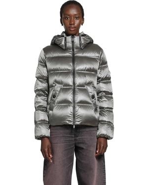 Moncler Sensation Short Down Jacket - Gray