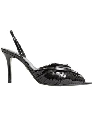 CUOIO DI TOSCANA Paul Andrew X Intertwist Sandals - Black