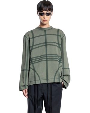 Craig Green Flatlock Long Sleeve T-Shirt - Green