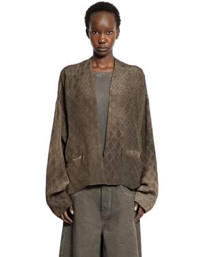 Uma Wang Klarke Kimono Jacket - Brown
