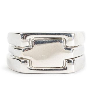 ALAN CROCETTI Puzzle Ring - White