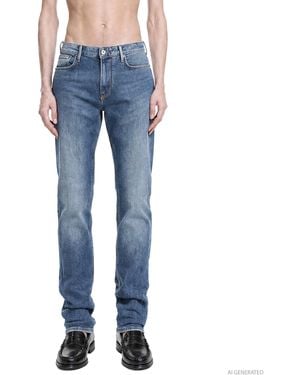 Emporio Armani J06 Slim Fit Jeans - Blue