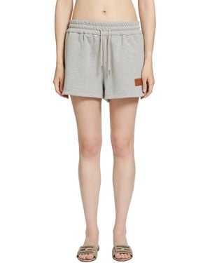 Fendi Jersey Shorts - Grey