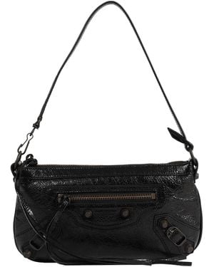 Balenciaga Le City Pouch On Strap Bag - Black
