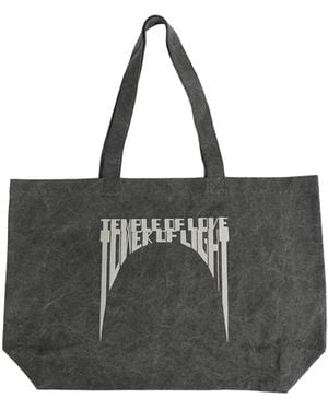 Rick Owens Temple Tower Of Light Shopper - Black