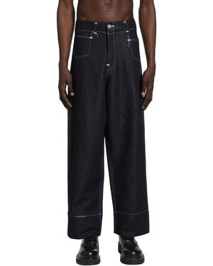Junya Watanabe X Levi's Linen Denim Trousers - Black