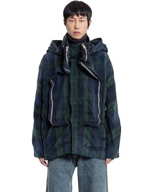 JORDANLUCA Voltage Anorak - Blue
