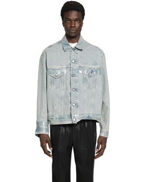 Maison Margiela Taped Denim Jacket - Grey