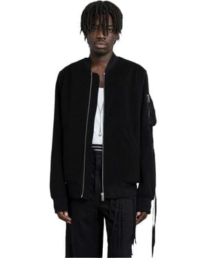 Ann Demeulemeester Jackets - Black
