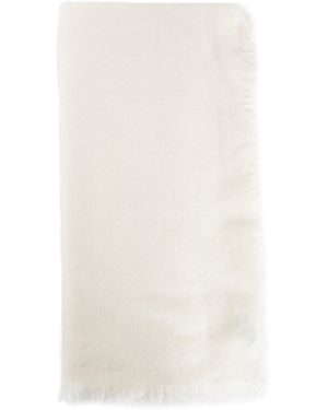 Destin Dei Quadra Scarf - White