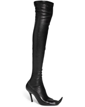 Balenciaga Poulaine Boots - Black